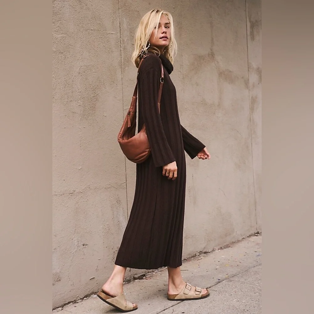 Free People Wanda Sweater Dress - Picture 1 of 10